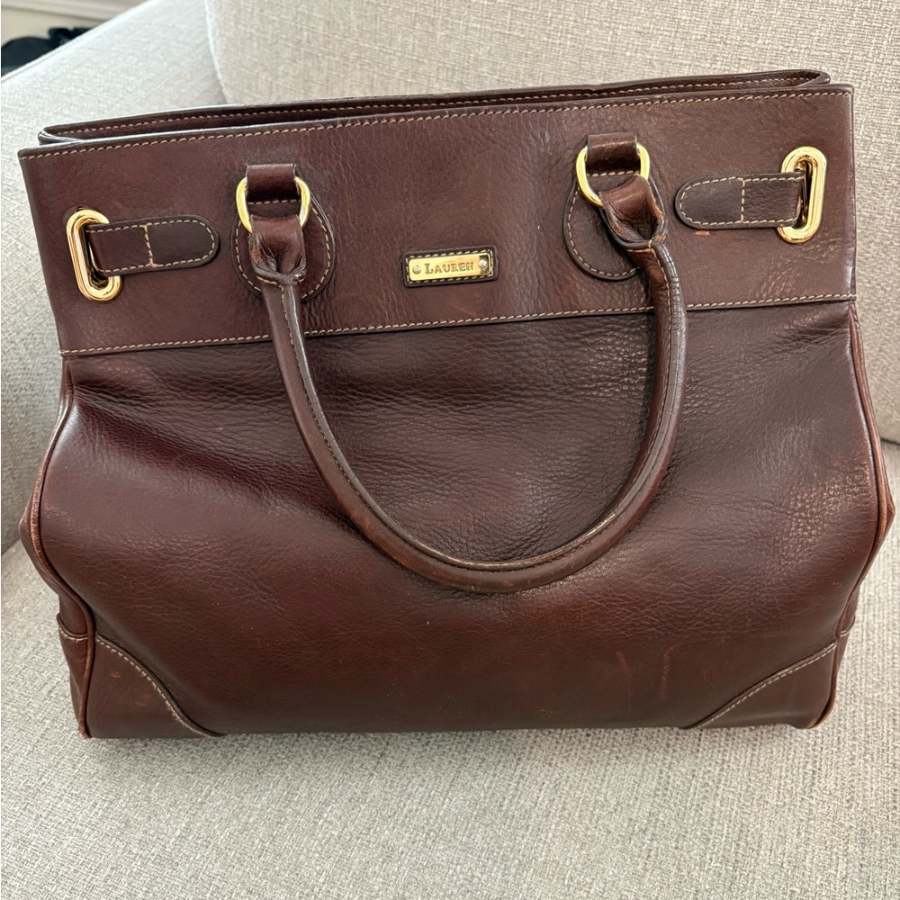 Polo by Ralph Lauren Brown Satchel